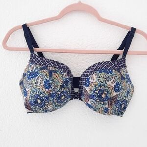 Victoria's Secret BoHo Paisley Push-up Bra 34D
